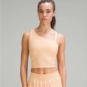Lululemon Everlux Asymmetrical tank top size 6